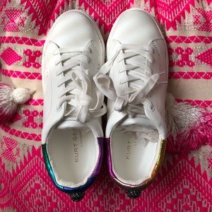 Kurt Geiger BNIB Laney Eagle Platform Tennis Shoes
